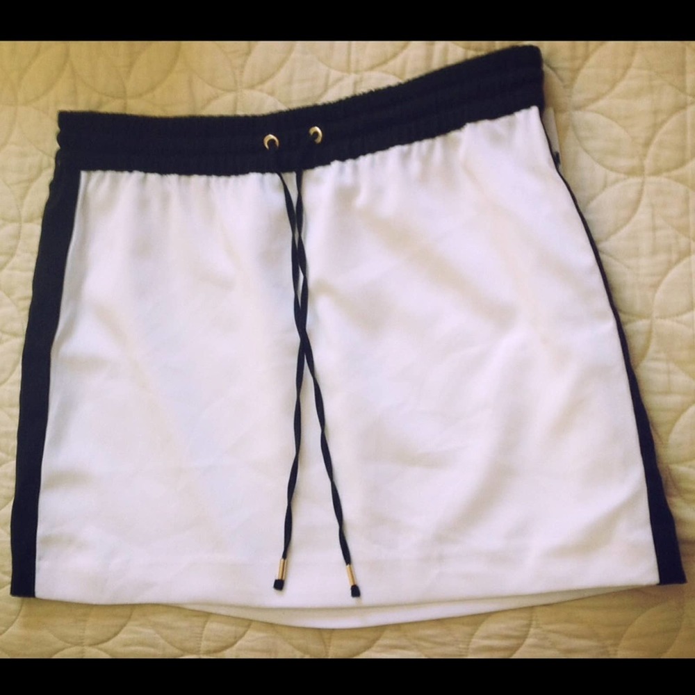 Express Y2K 90s Style Sporty Drawstring  Skirt
